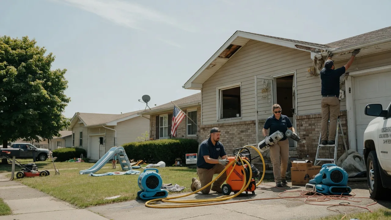 Water Damage Restoration in Linden, IN near me